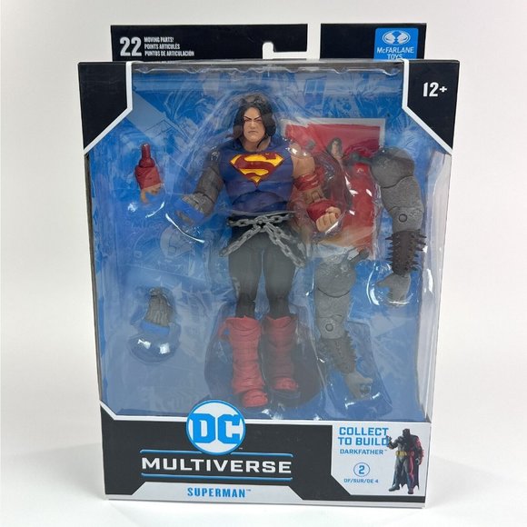 DC Multiverse Superman Dark Knights Death Metal 7" Figure Toy McFarlane Toys - Picture 1 of 8